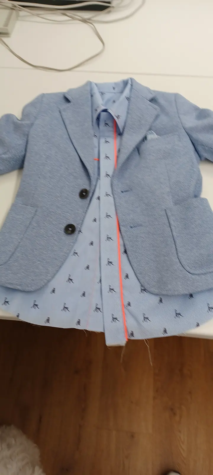 Jas en hemd voor communie